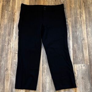 Studio by Torrid Black Trouser Straight Dress Pants - Size 16R